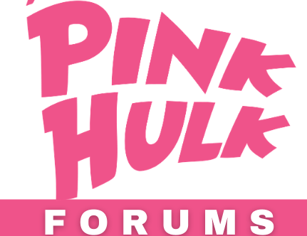 The Pink Hulk Forums Logo - Final
